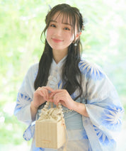 夕涼浴衣 月波水音 二部式単品