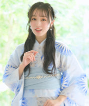 夕涼浴衣 月波水音 二部式単品