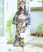 夕涼浴衣 星夜の花姫 二部式単品