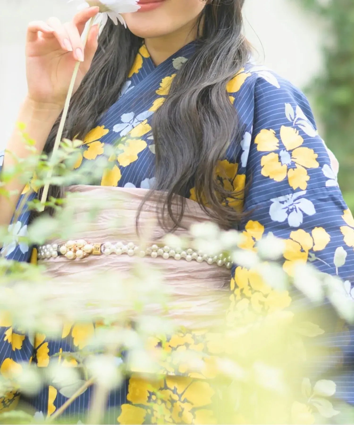 夕涼浴衣 星夜の花姫 二部式単品