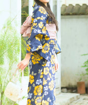 夕涼浴衣 星夜の花姫 二部式単品