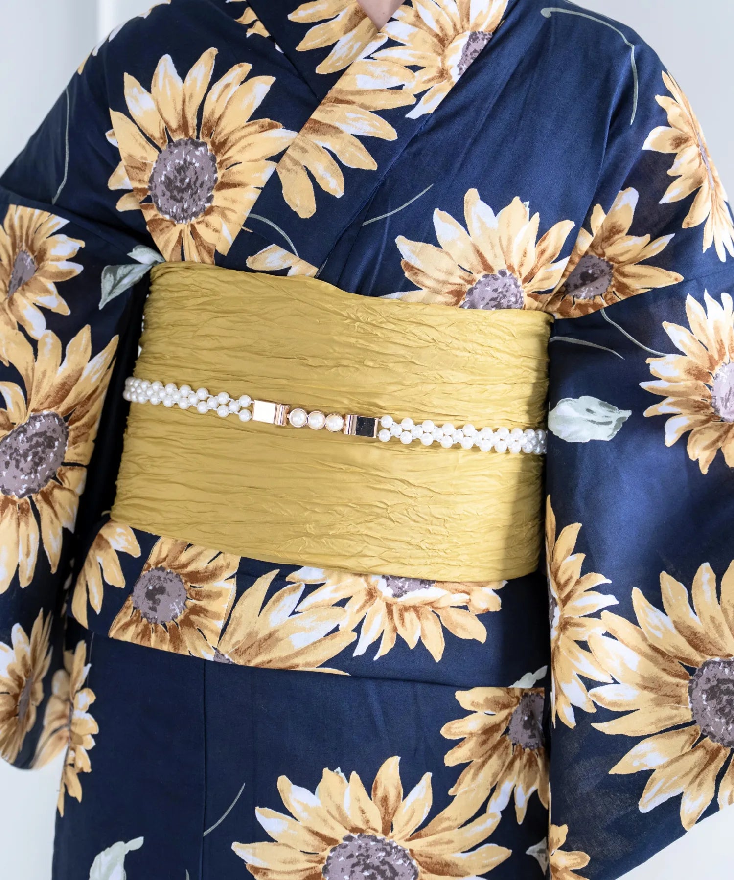 儚夏浴衣 夏宵の向日葵 単品