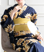 儚夏浴衣 夏宵の向日葵 単品