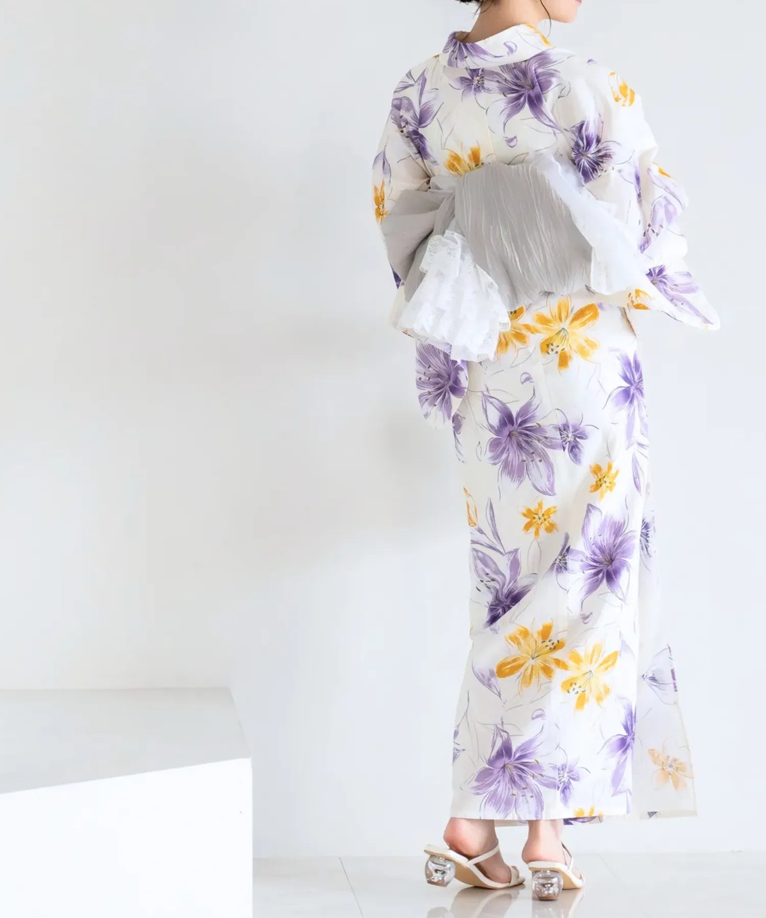 夏花浴衣 夢見る花灯り 単品
