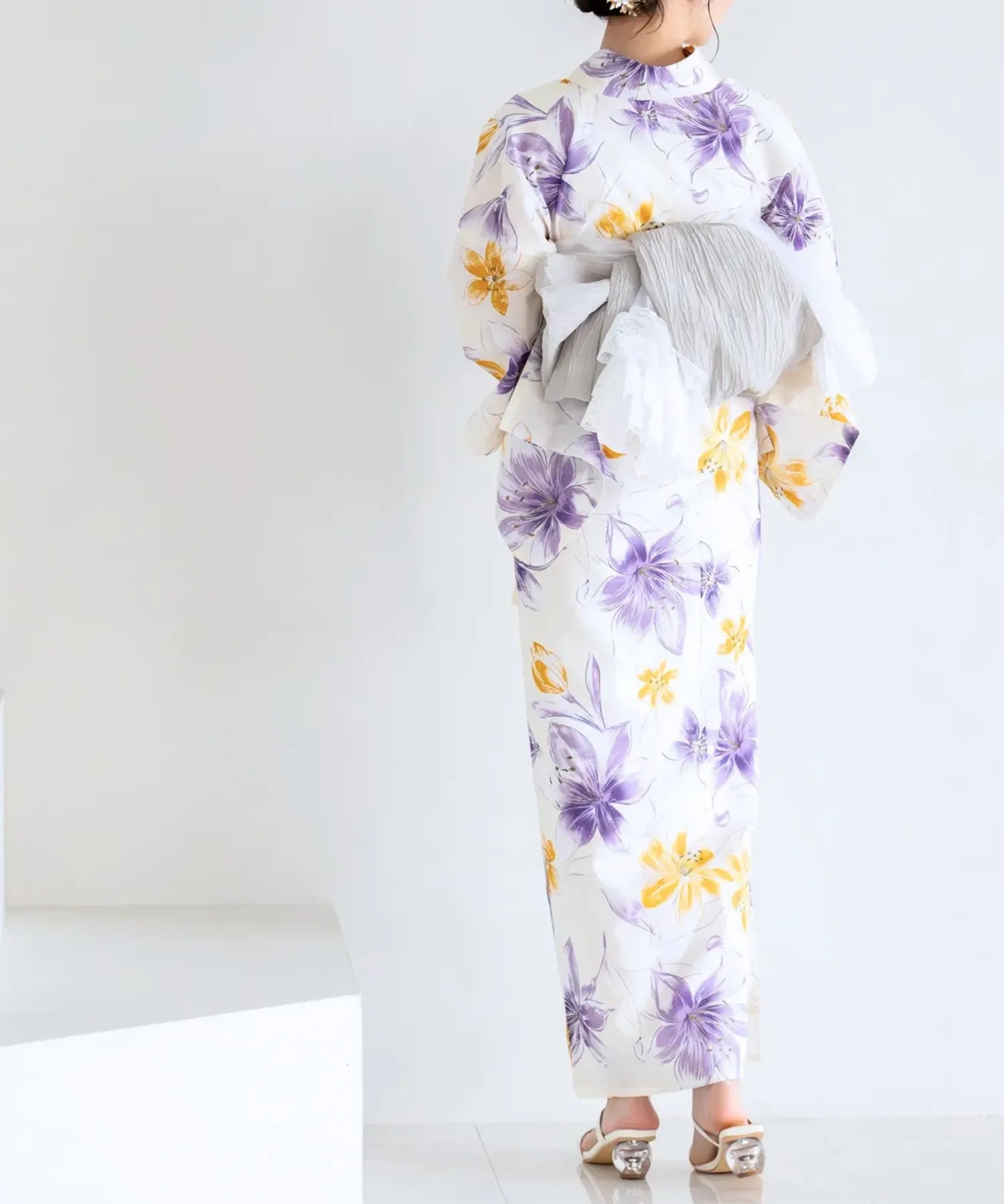 夏花浴衣 夢見る花灯り 単品