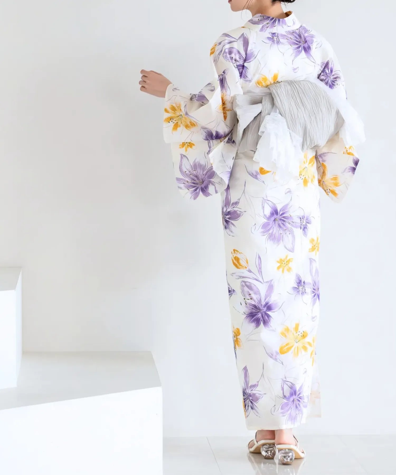 夏花浴衣 夢見る花灯り 単品
