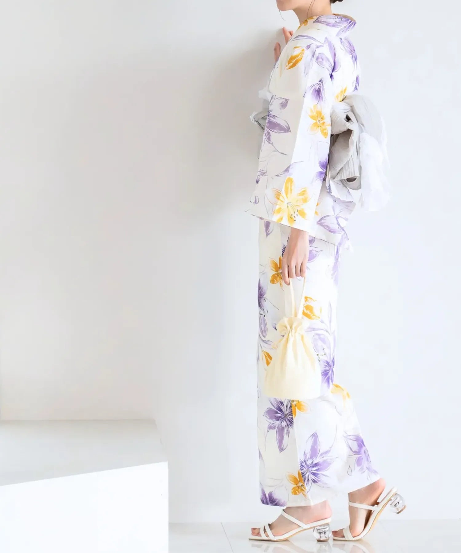 夏花浴衣 夢見る花灯り 単品