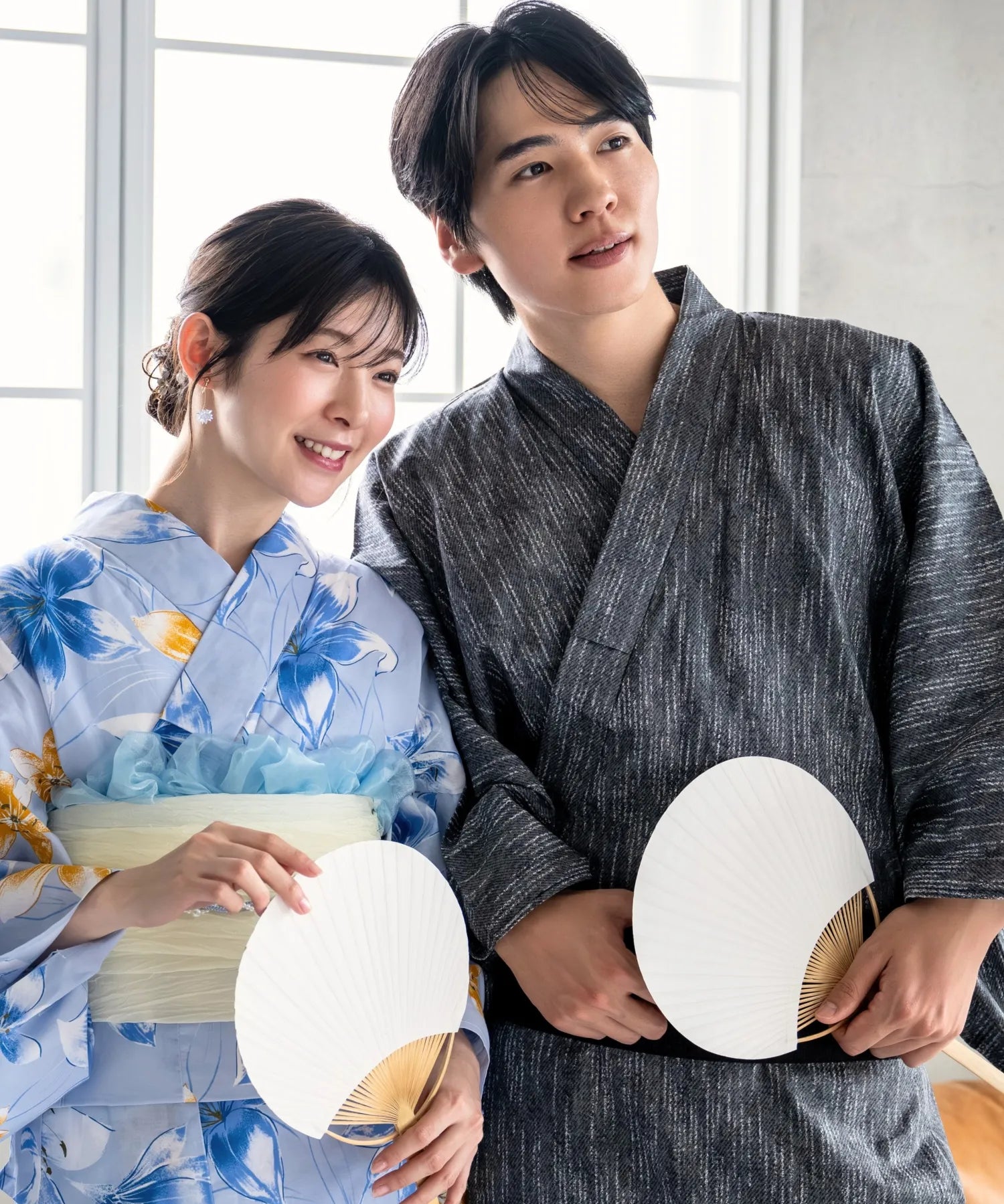 粋夏浴衣 漆墨粋織 メンズ単品
