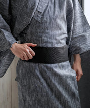 粋夏浴衣 漆墨粋織 メンズ単品
