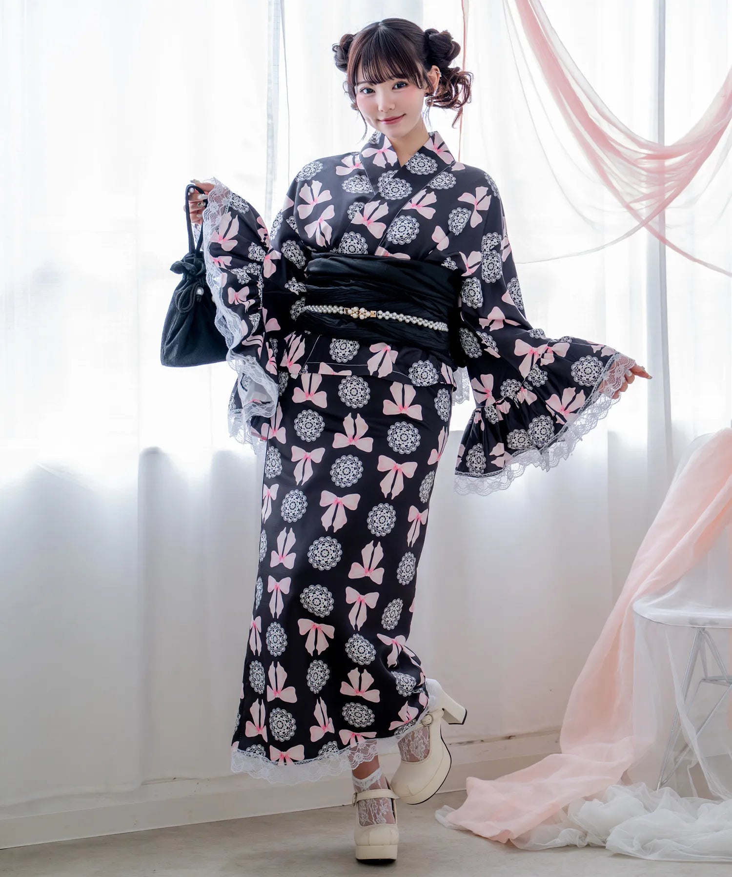 オーガンジー飾り帯