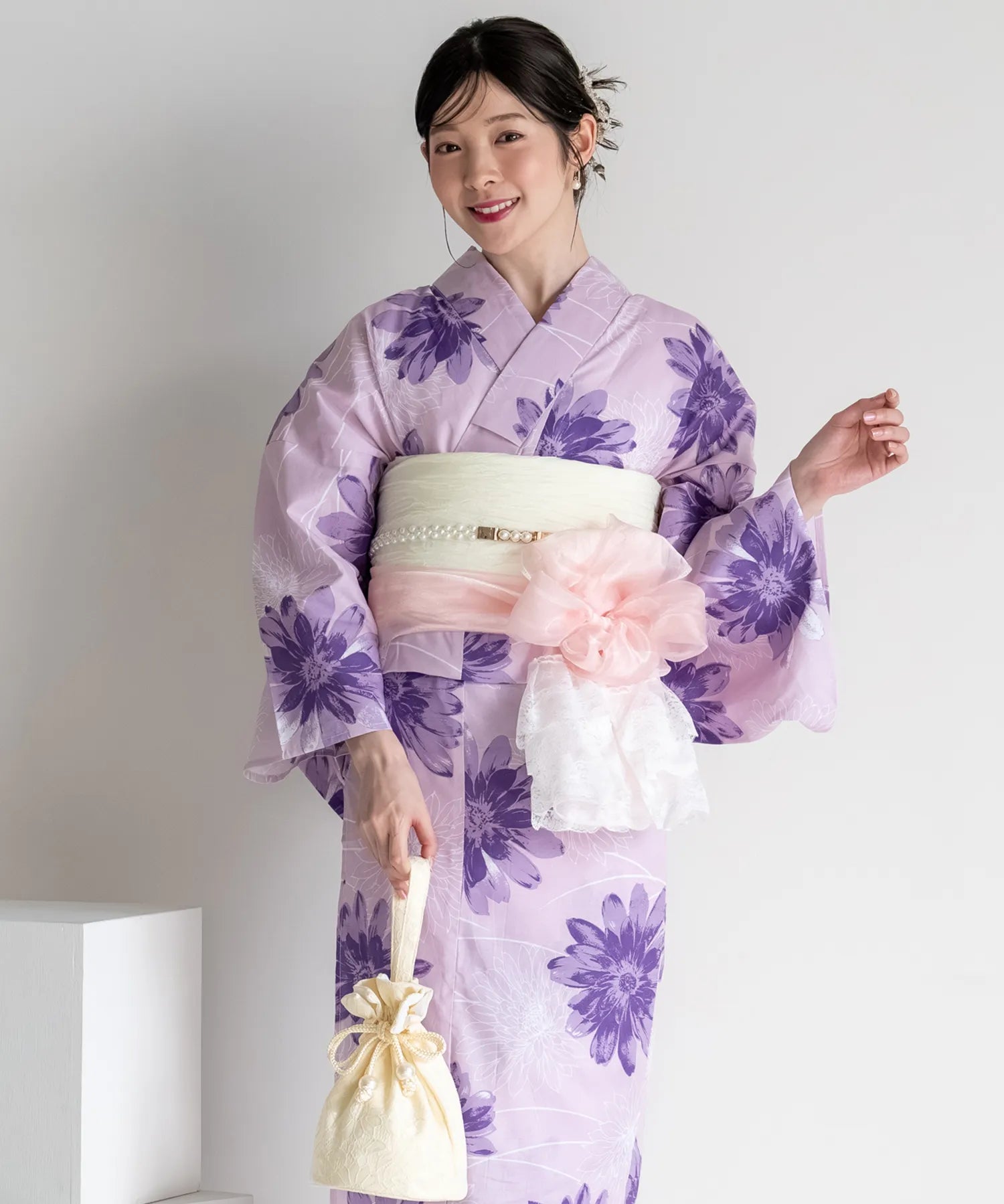 オーガンジー飾り帯