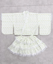 【きらきらミモザ日和】キッズセパレート浴衣 単品