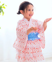 【ぷかぷか金魚のゆめ】キッズセパレート浴衣 単品