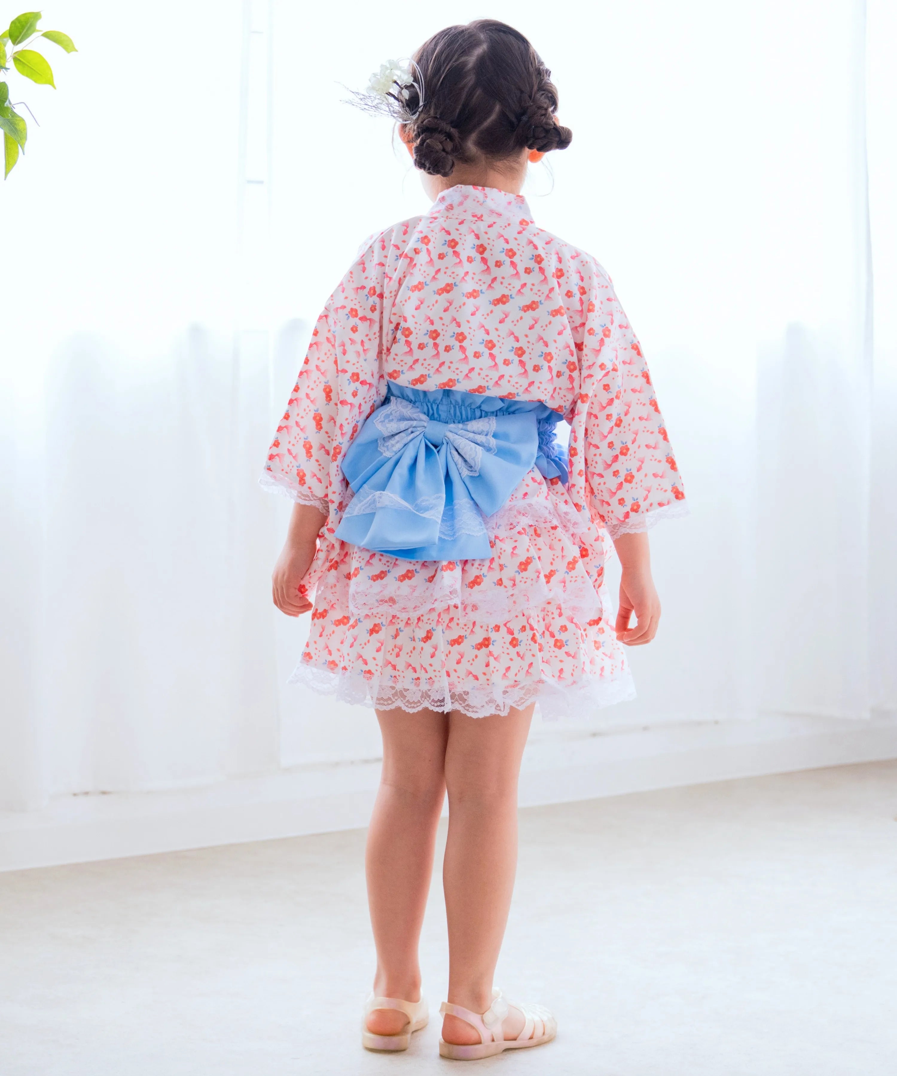 【ぷかぷか金魚のゆめ】キッズセパレート浴衣 単品