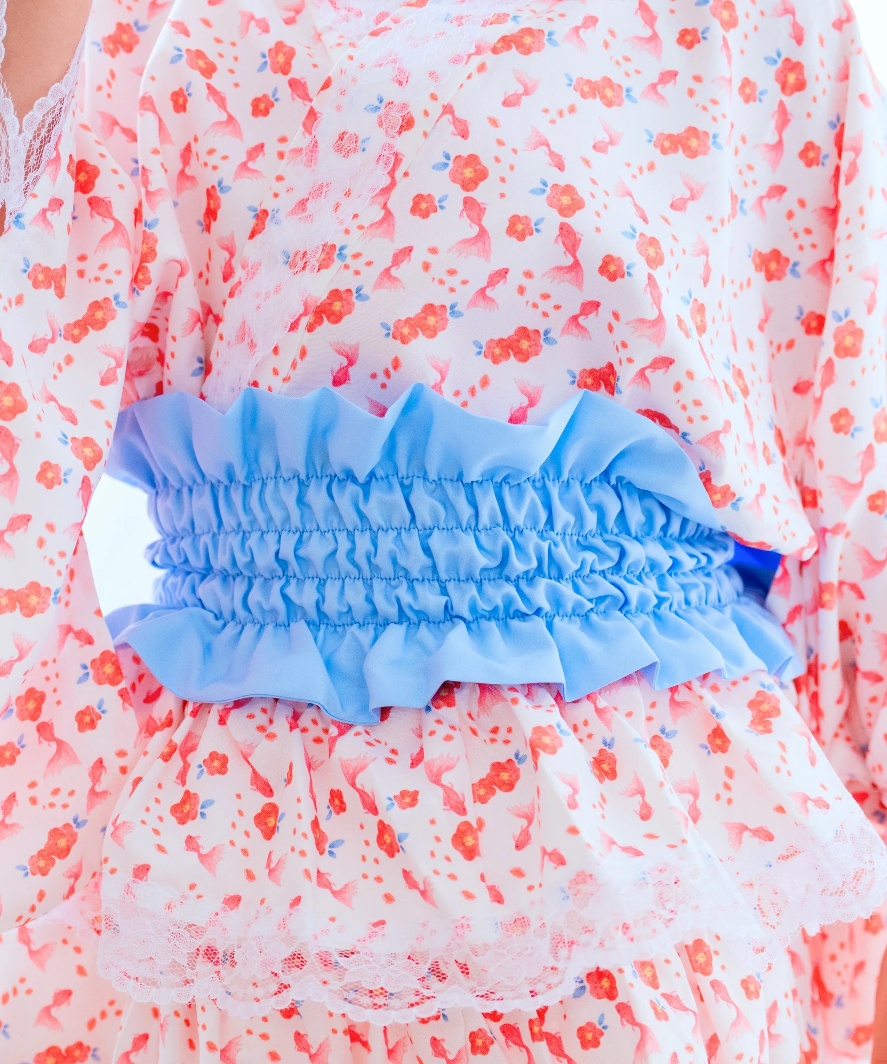 【ぷかぷか金魚のゆめ】キッズセパレート浴衣 単品