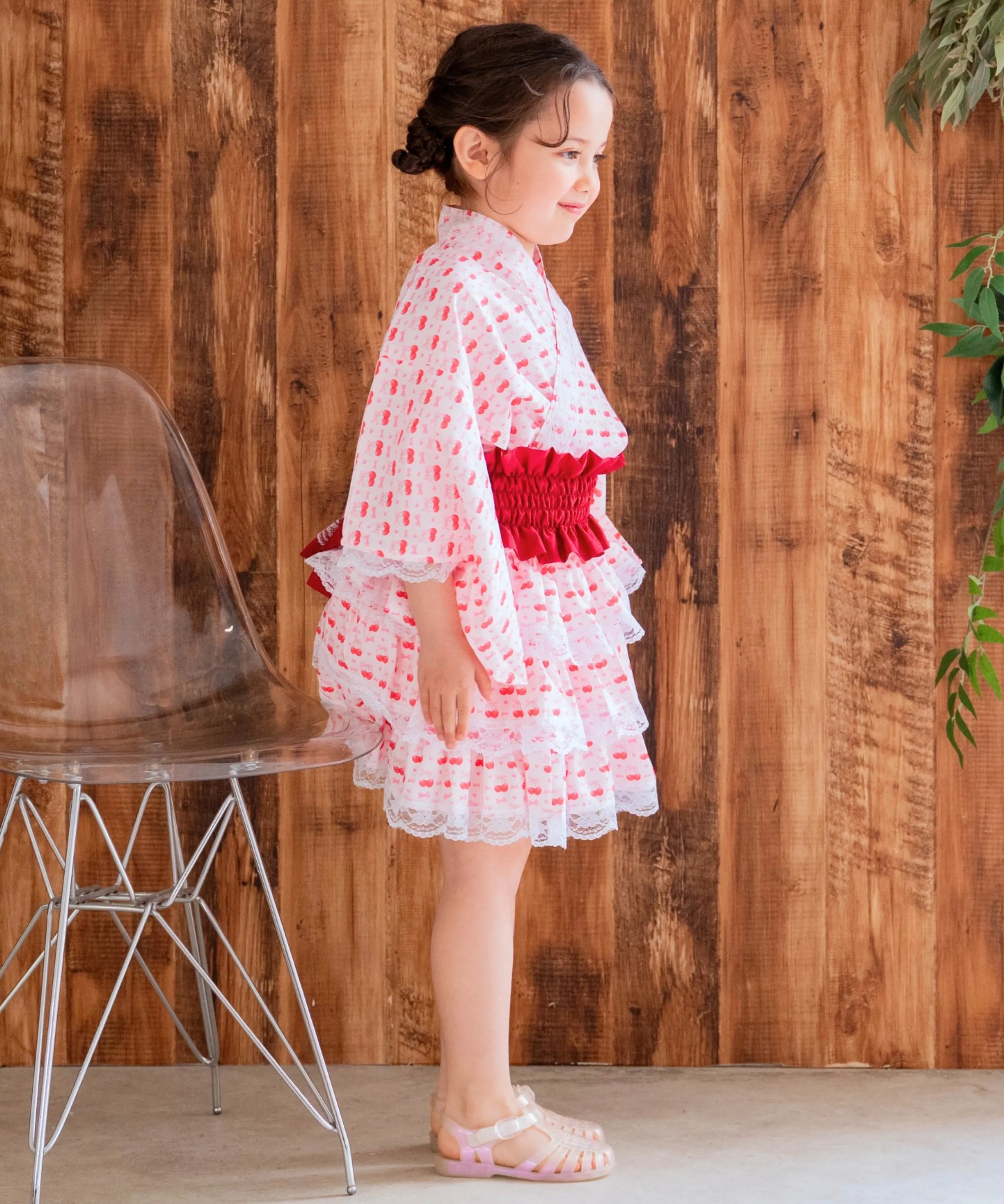 【ときめきさくらんぼ】キッズセパレート浴衣 単品