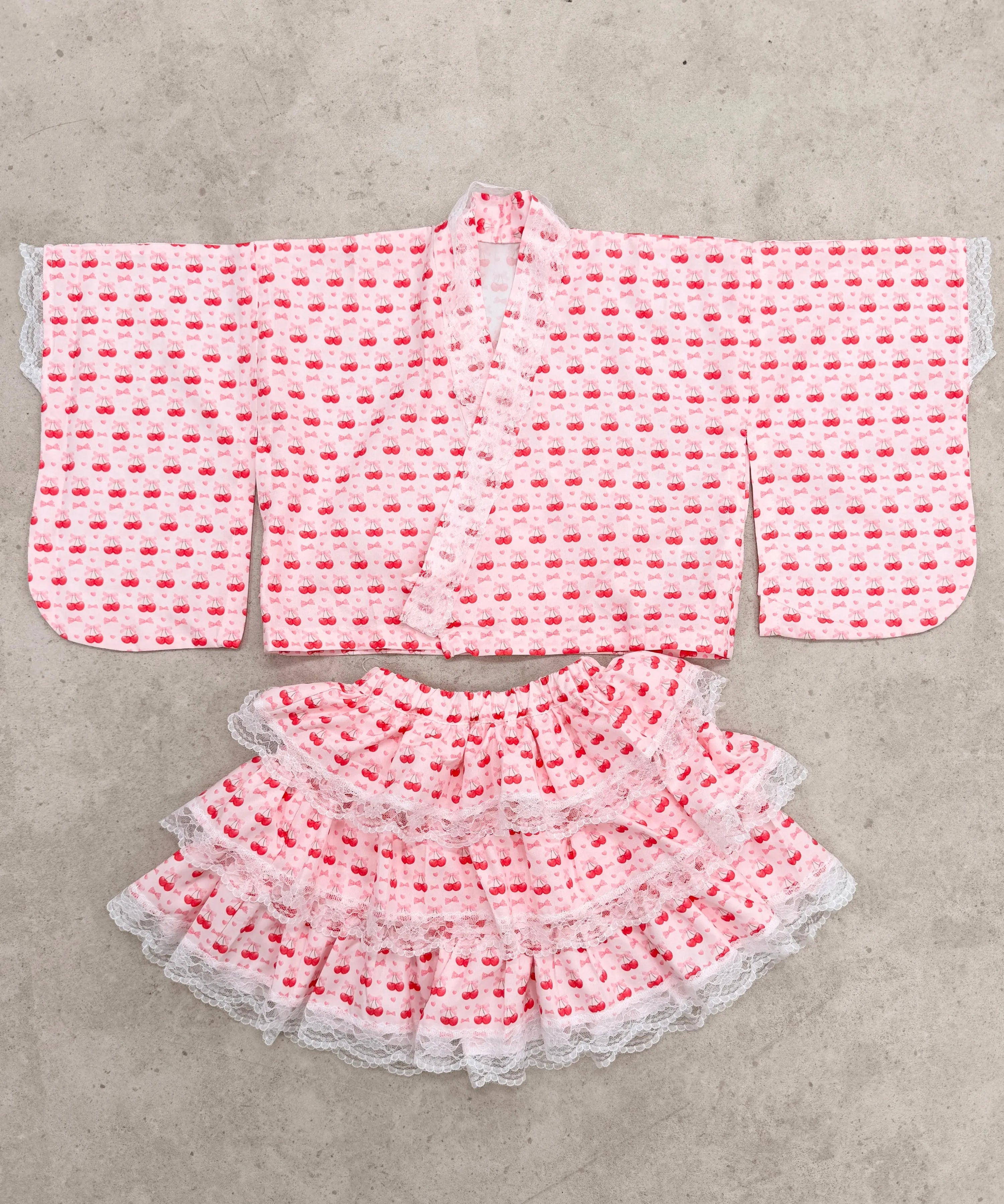 【ときめきさくらんぼ】キッズセパレート浴衣 単品