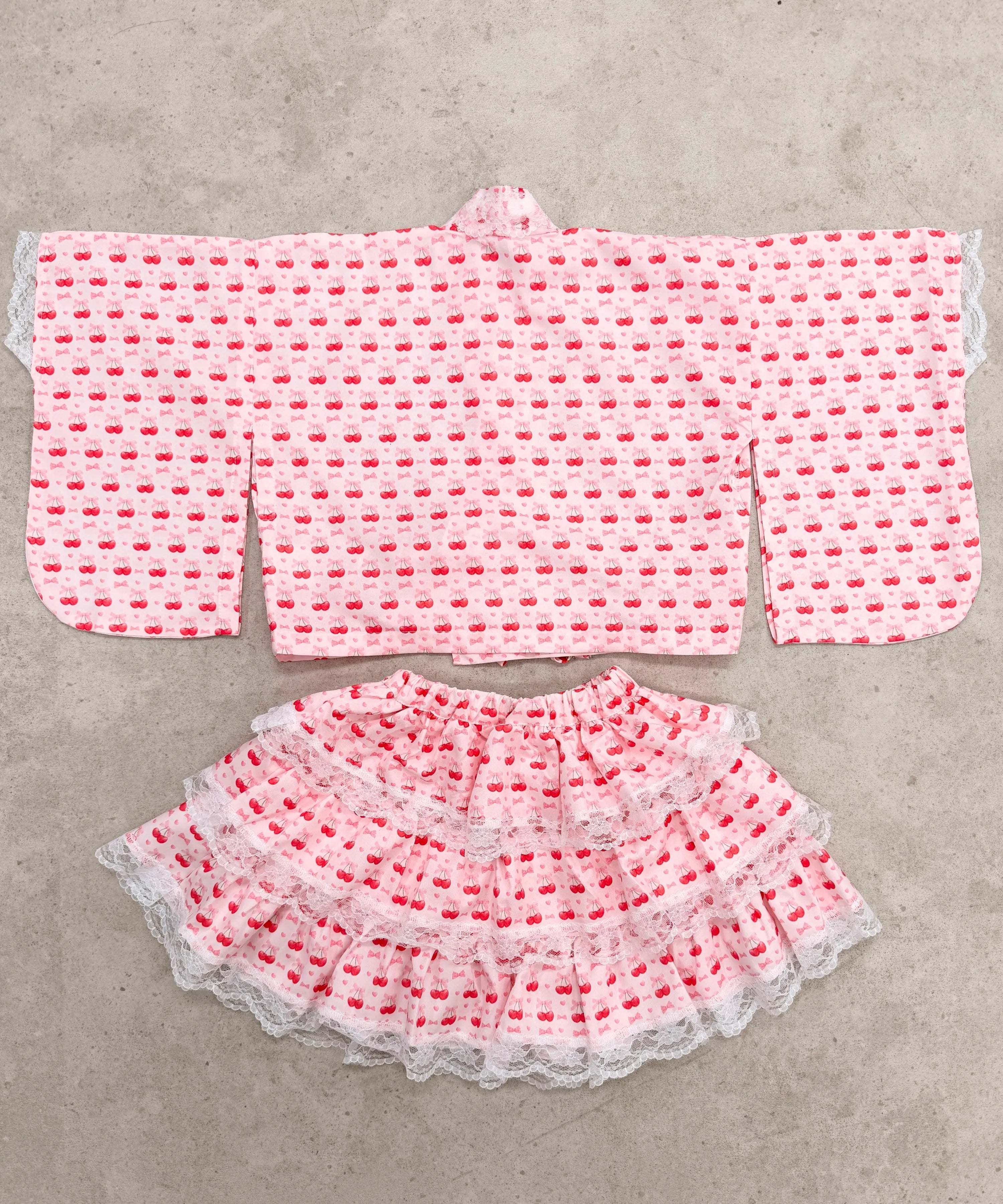 【ときめきさくらんぼ】キッズセパレート浴衣 単品