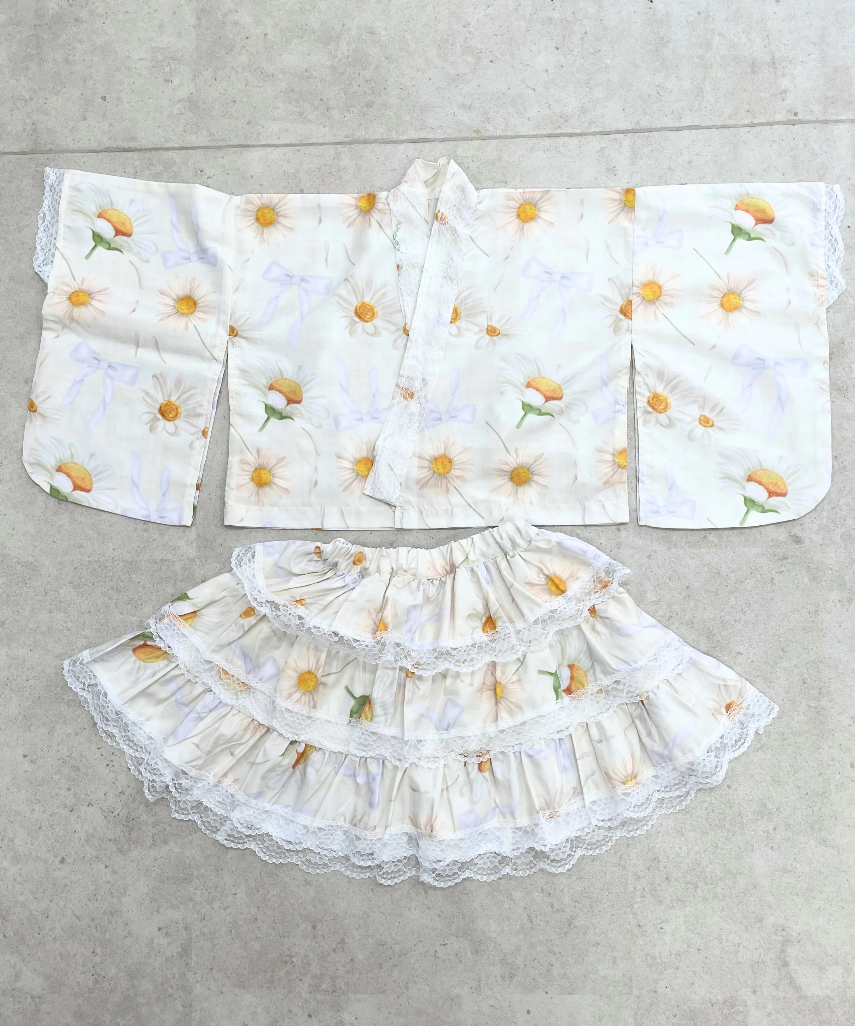 キッズ浴衣 単品 ひだまりデイジー
