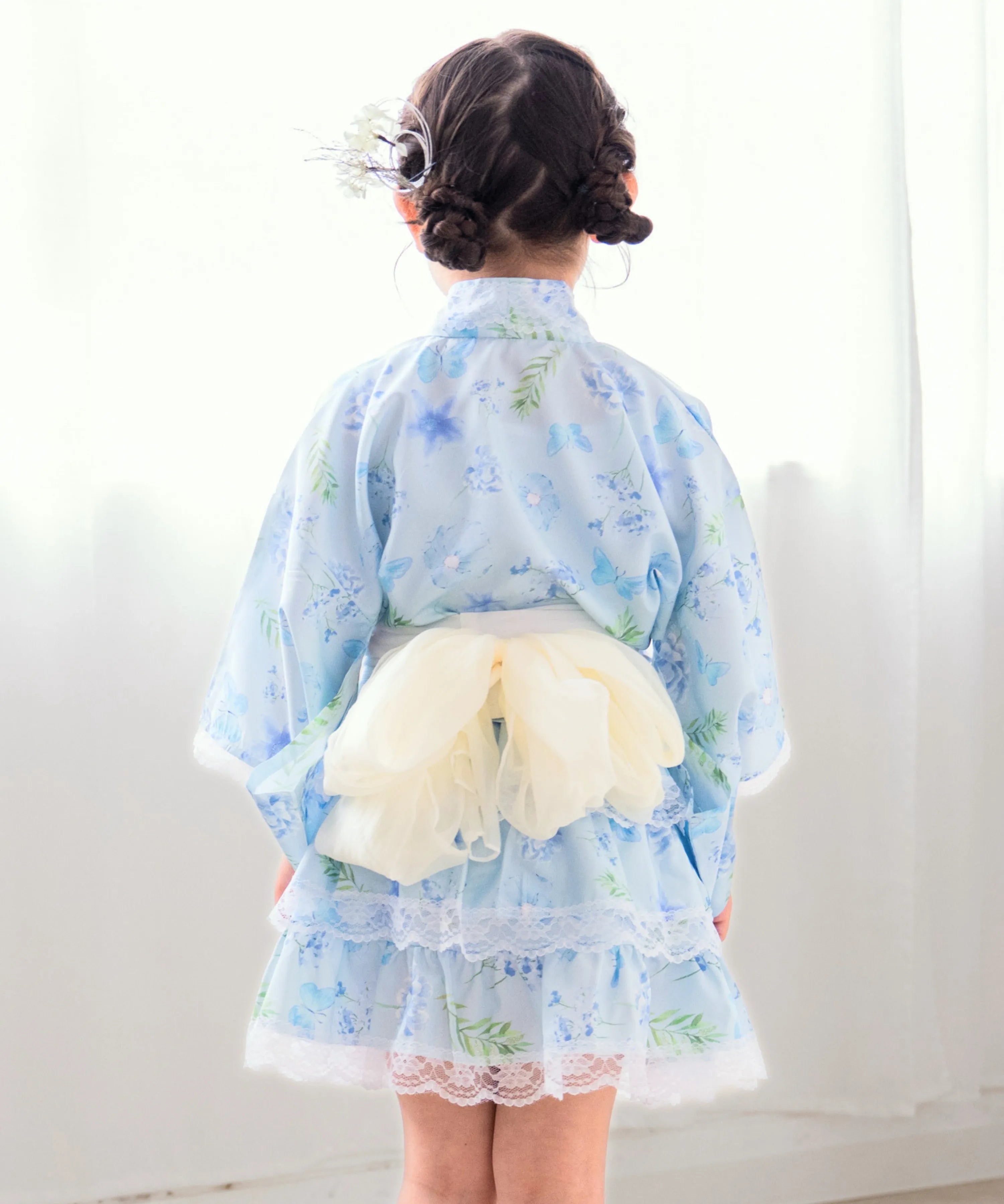 キッズ浴衣 単品 空花メロディ