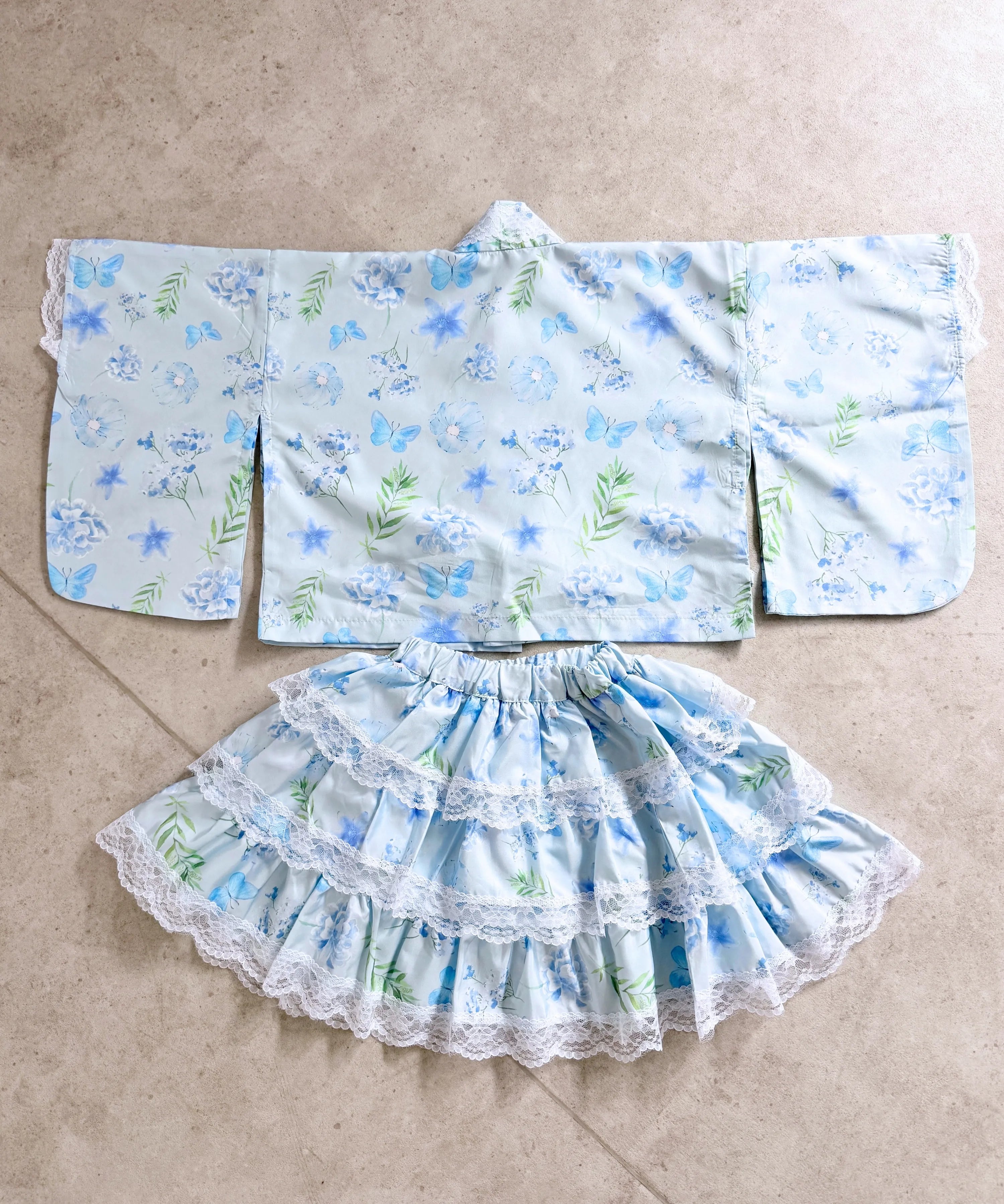キッズ浴衣 単品 空花メロディ