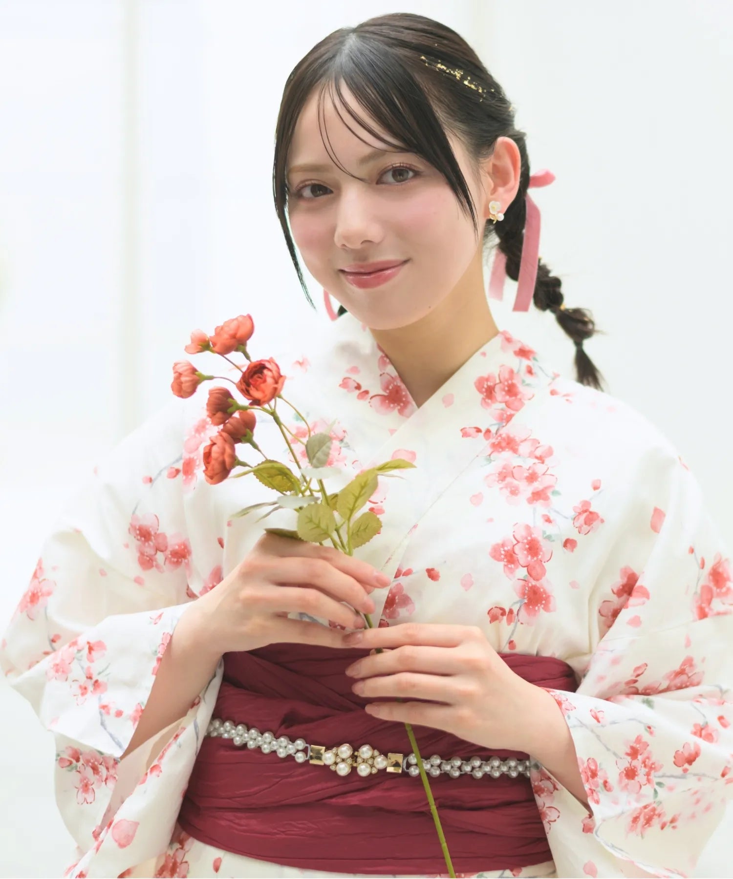 らいち 有松鳴海絞り 浴衣 ピンク兵児帯 セット 有松鳴海絞り らいち 有松鳴海絞り 浴衣 ピンク兵児帯 セット 有松鳴海絞り