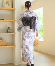 夏花浴衣 和花の柔香 4点セット(浴衣・兵児帯・腰紐×2)