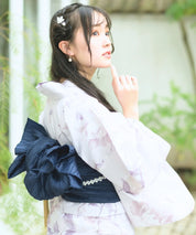 夏恋浴衣 優夢花の秘密 下駄付き5点セット(浴衣・兵児帯・腰紐×2・下駄)