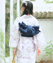 夏恋浴衣 優夢花の秘密 下駄付き5点セット(浴衣・兵児帯・腰紐×2・下駄)